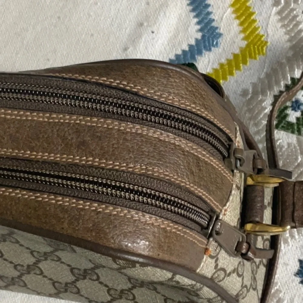 Gucci vintage GG Supreme Web Sherry Line Shoulder Bag - Picture 5 of 16